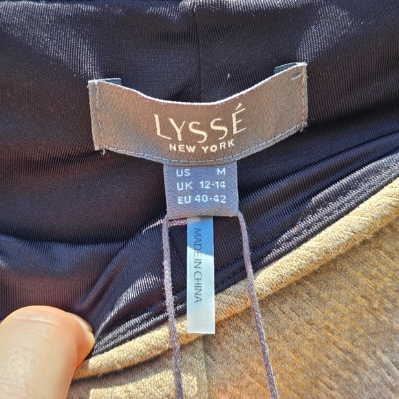 NWT Lyssé beige high waisted pants - Picture 6 of 10